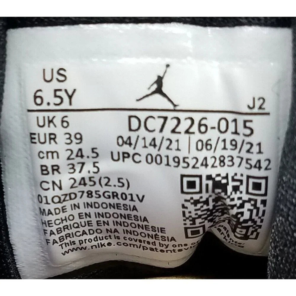 Jordan 1 Mid SE 'Houndstooth' (GS) DC7226-015 - Picture 9 of 10